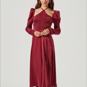 NEVER WORN ASTR the label dress wearing size S video explaining the fit